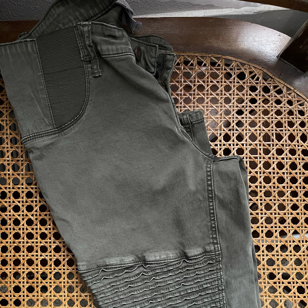 Isabel maternity moto jeggings